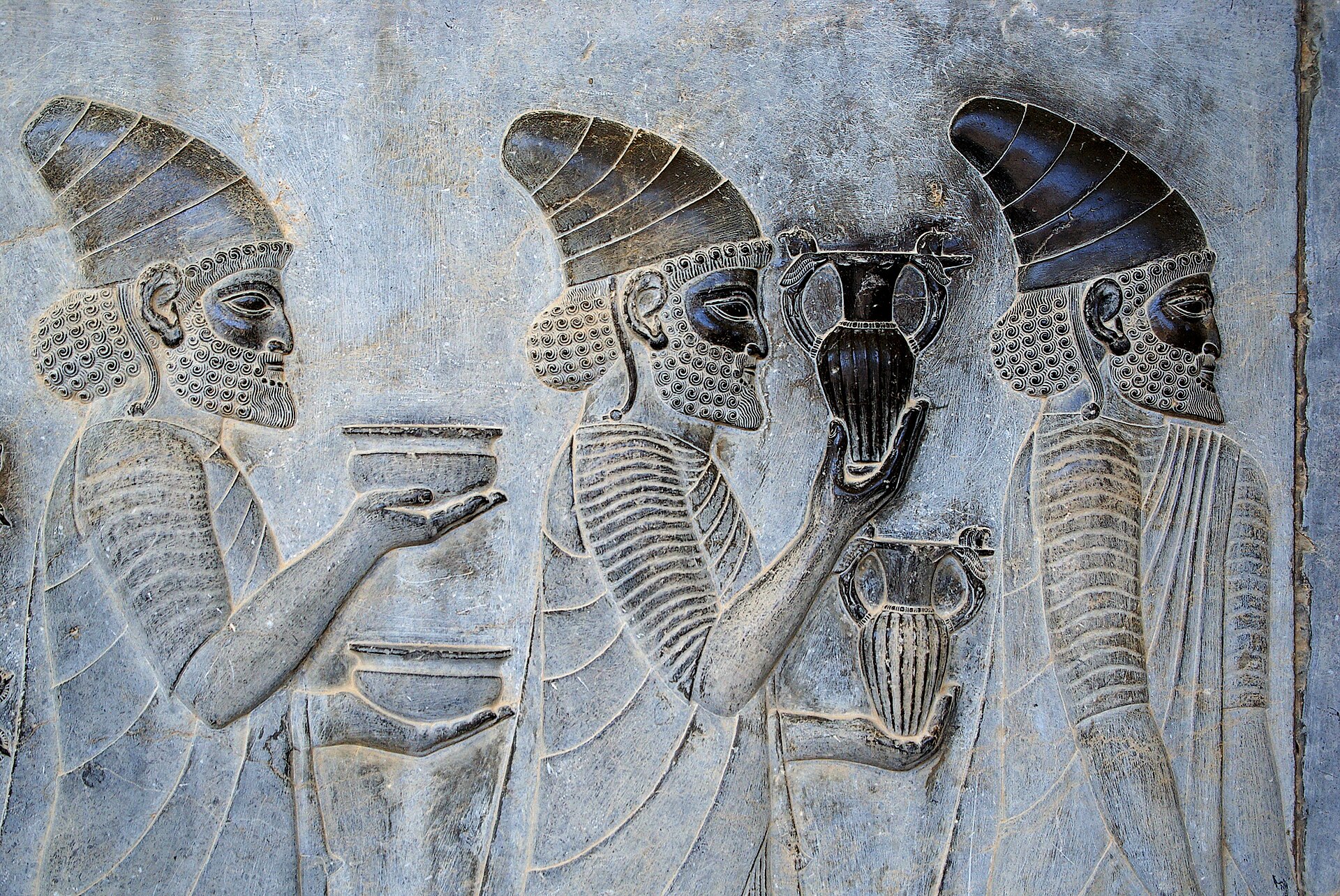 The Apadana staircase relief at Persepolis