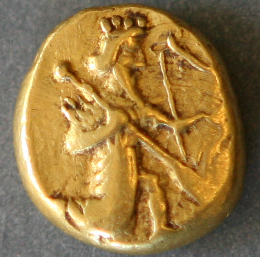 The Gold Daric — The royal archer, kneeling and crowned — the coin that paid the armies of the Great King.