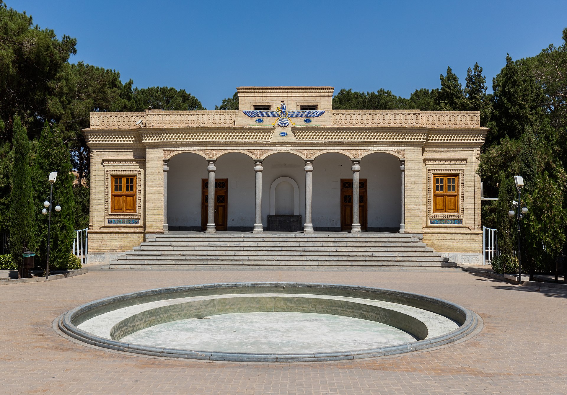 The Zoroastrian fire temple of Yazd
